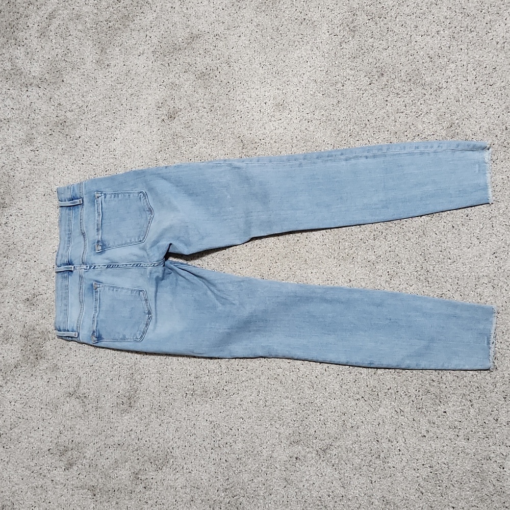 Frame Le Skinny de Jeanne Crop in Jerome Light Wash Size 25 - Picture 4 of 15